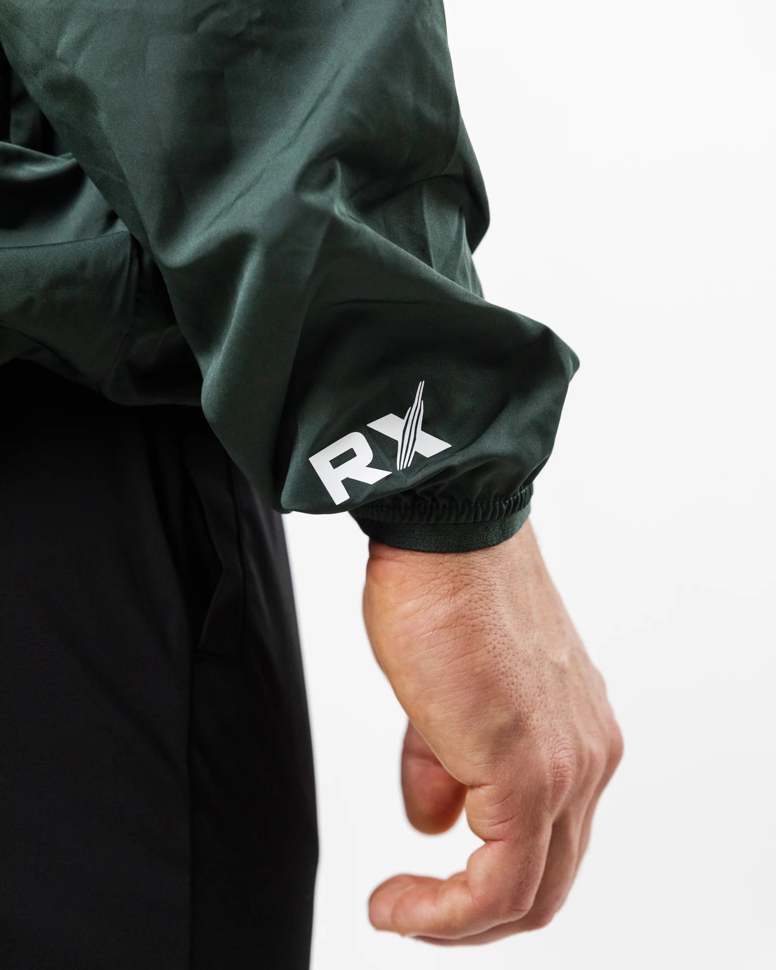 RX Performance Strike Windbreaker Jacket Emerald Green RX Performance