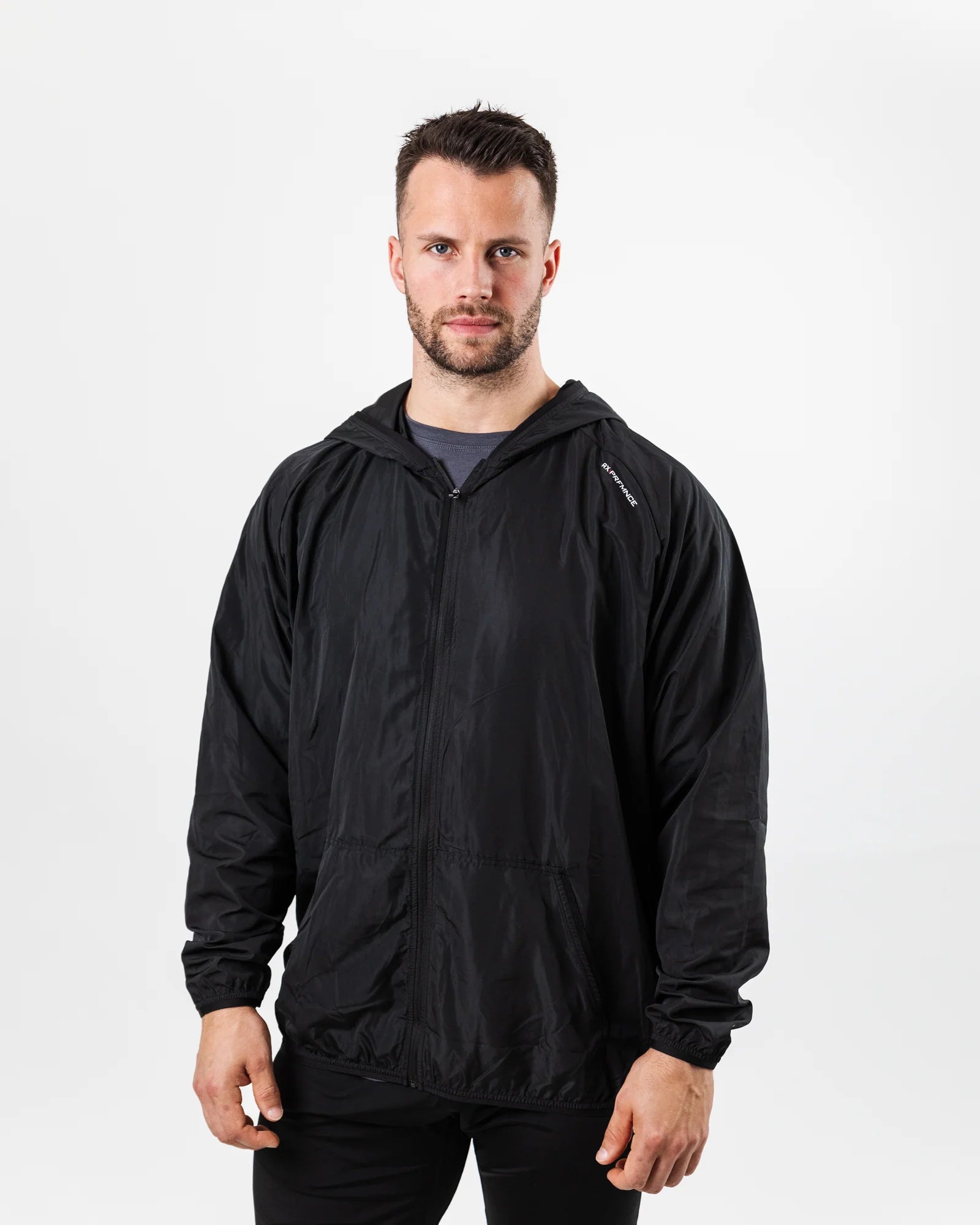 RX Performance Strike Windbreaker Jacket Black RX Performance