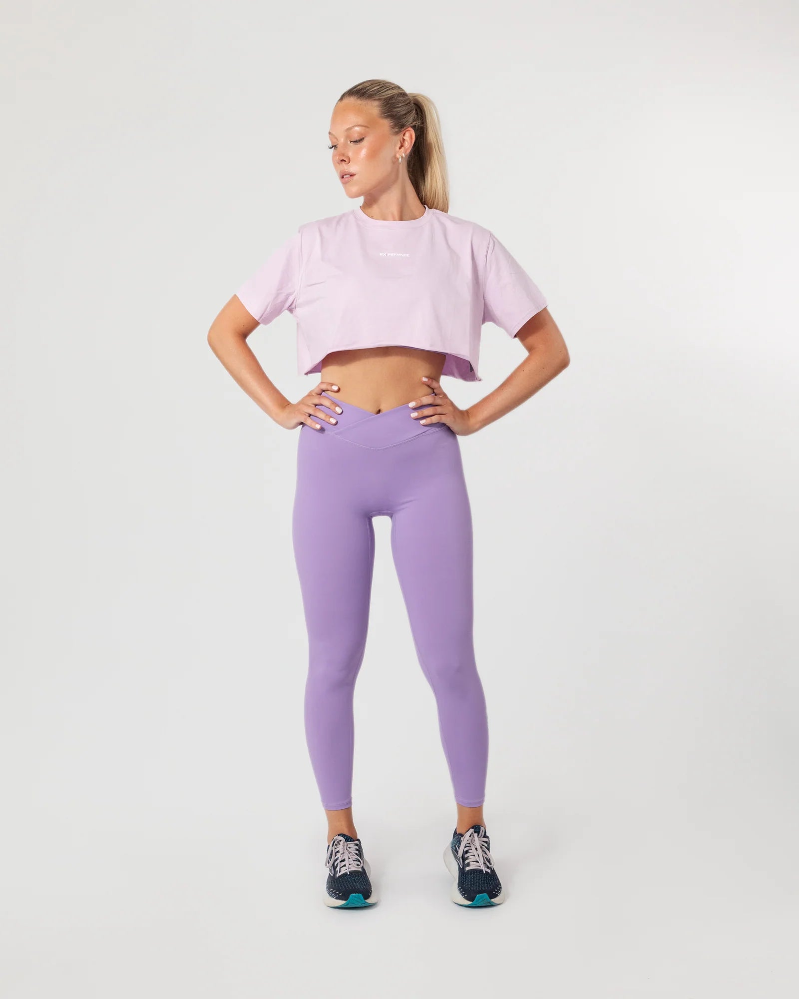 RX Performance Diane Crop Top Dreamy Pink RX Performance