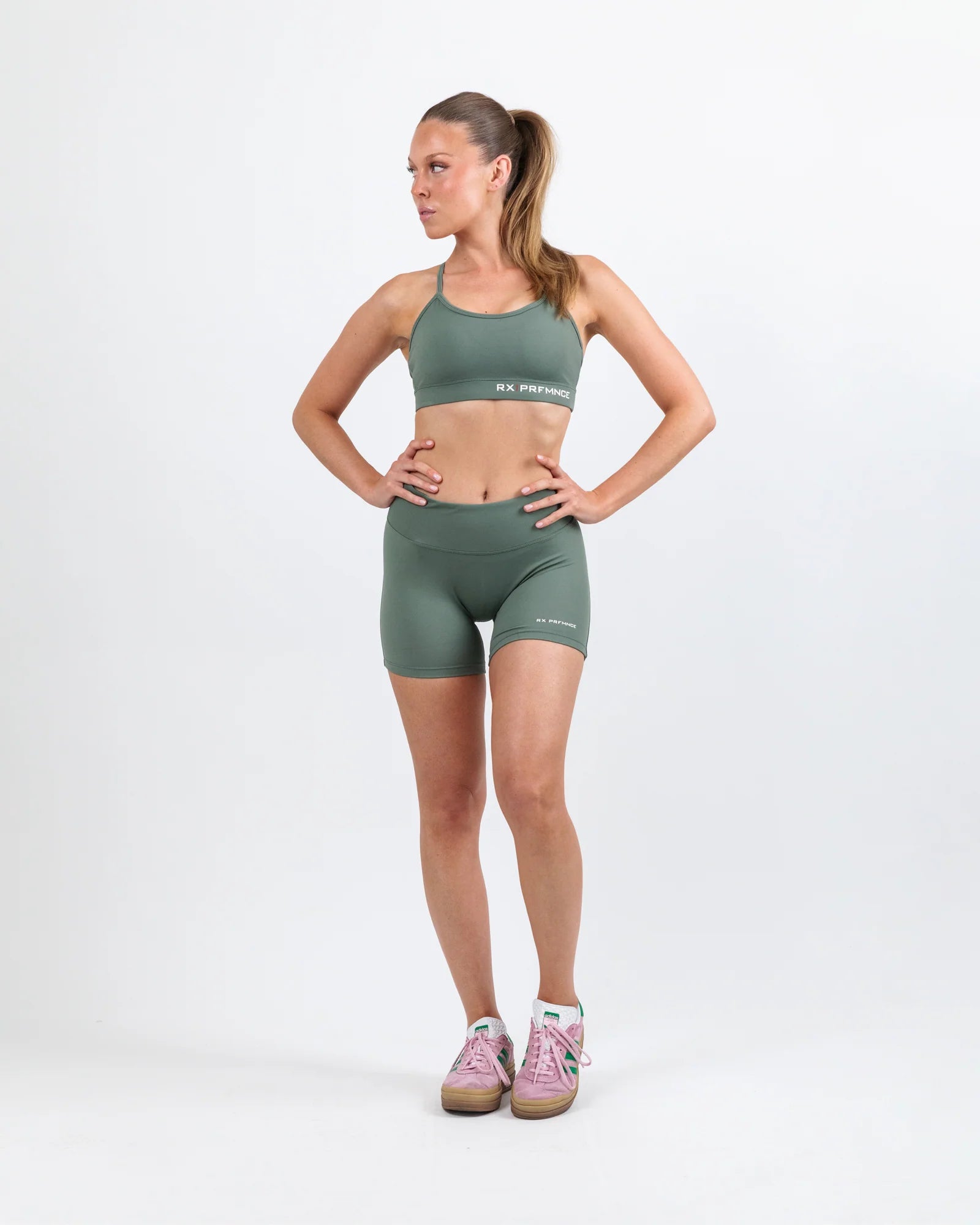 RX Performance Barbara Sport Bra Vintage Green RX Performance