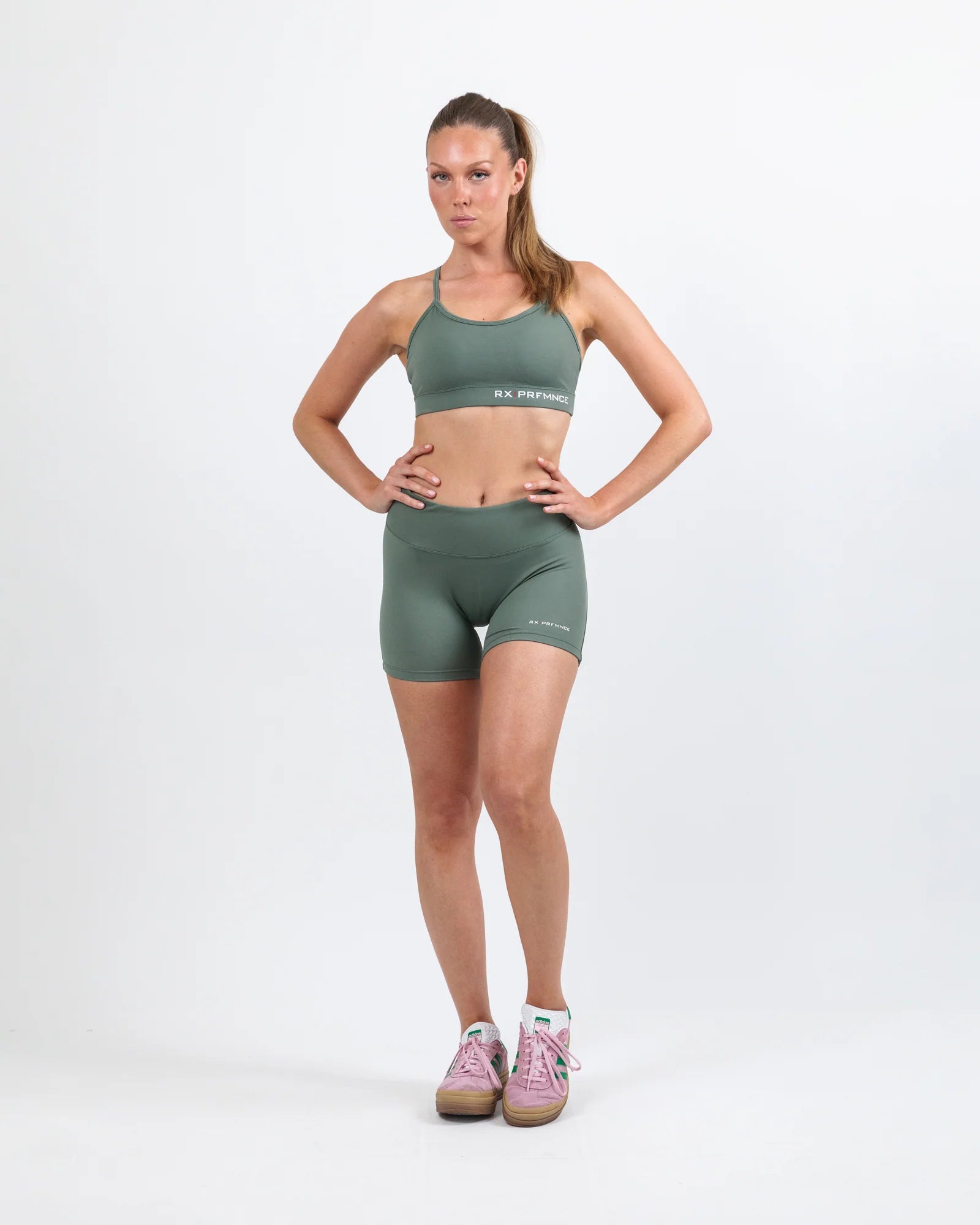 RX Performance Shorts Vintage Green RX Performance