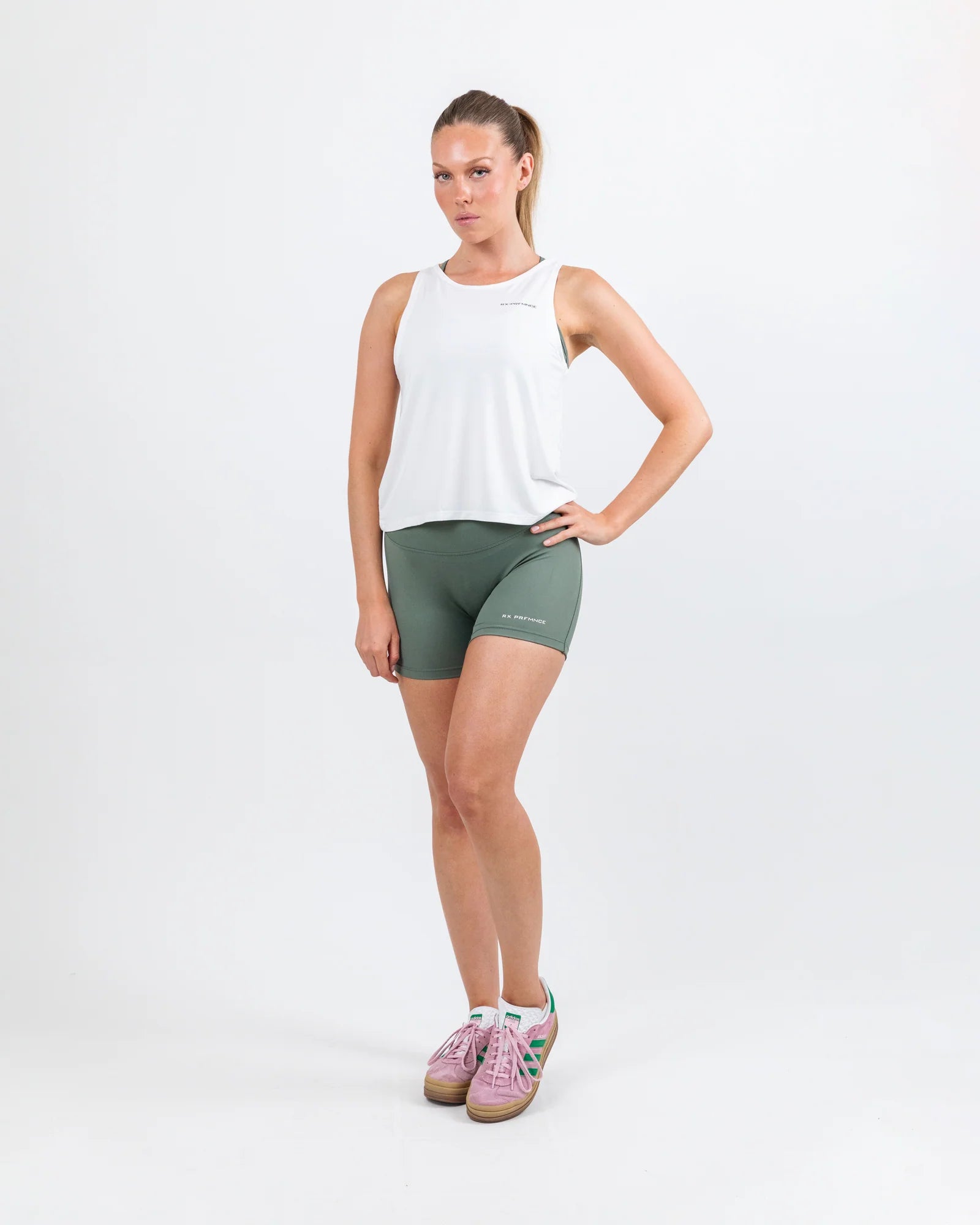 RX Performance Diane Tank Top White RX Performance
