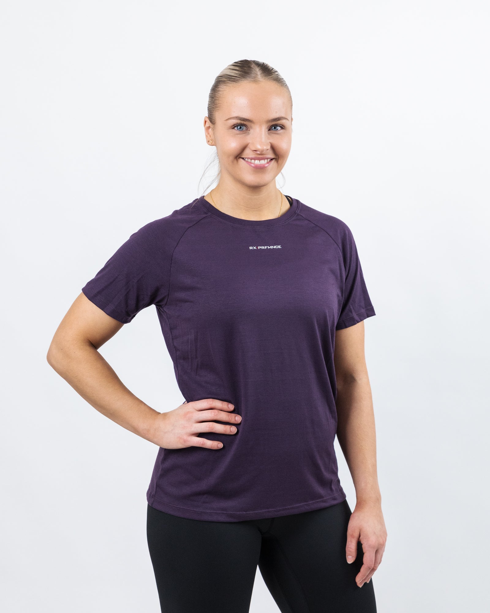 RX Performance Essential T-shirt Dark Amethyst