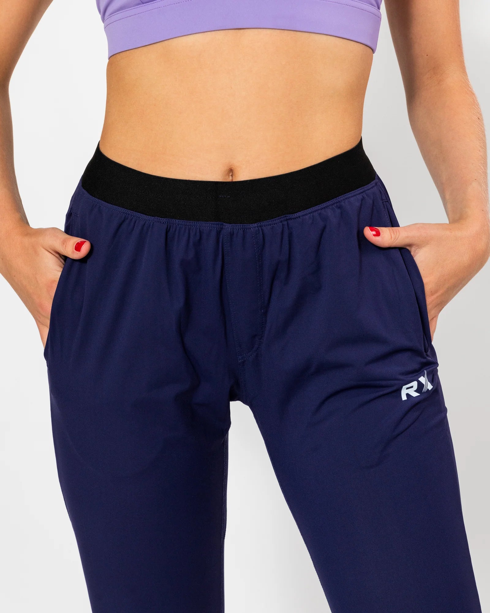 RX Performance Tech Pants Navy Purple RX Performance