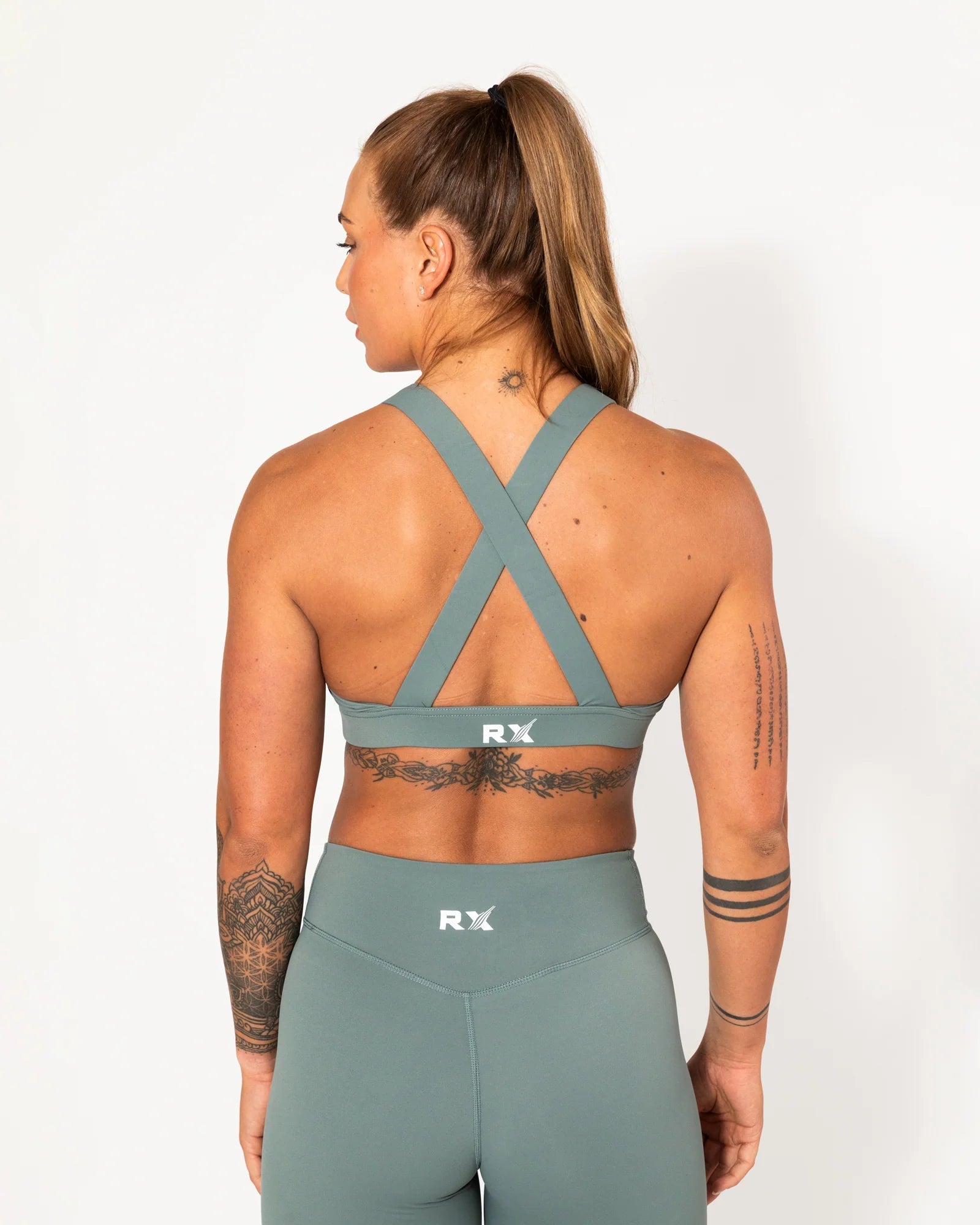 RX Performance Diane Sports Bra Emerald Green RX Performance