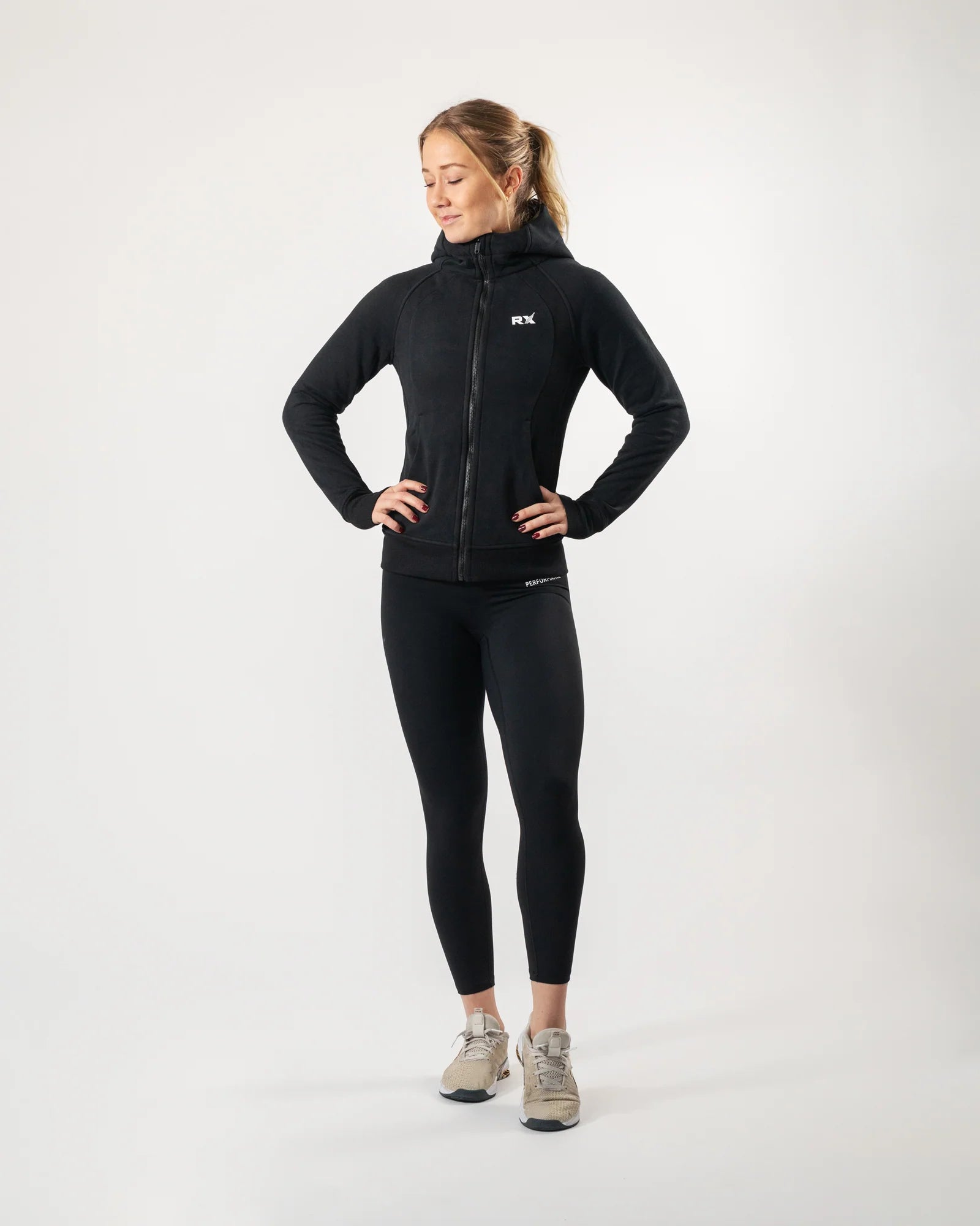 RX Performance Karen Zip Hoodie Black RX Performance