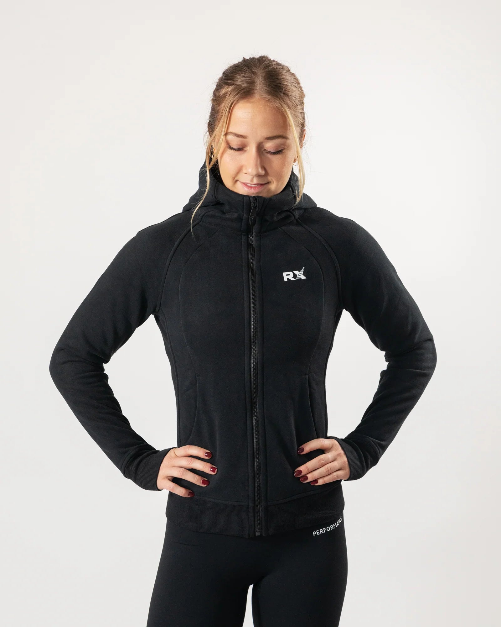 RX Performance Karen Zip Hoodie Black RX Performance
