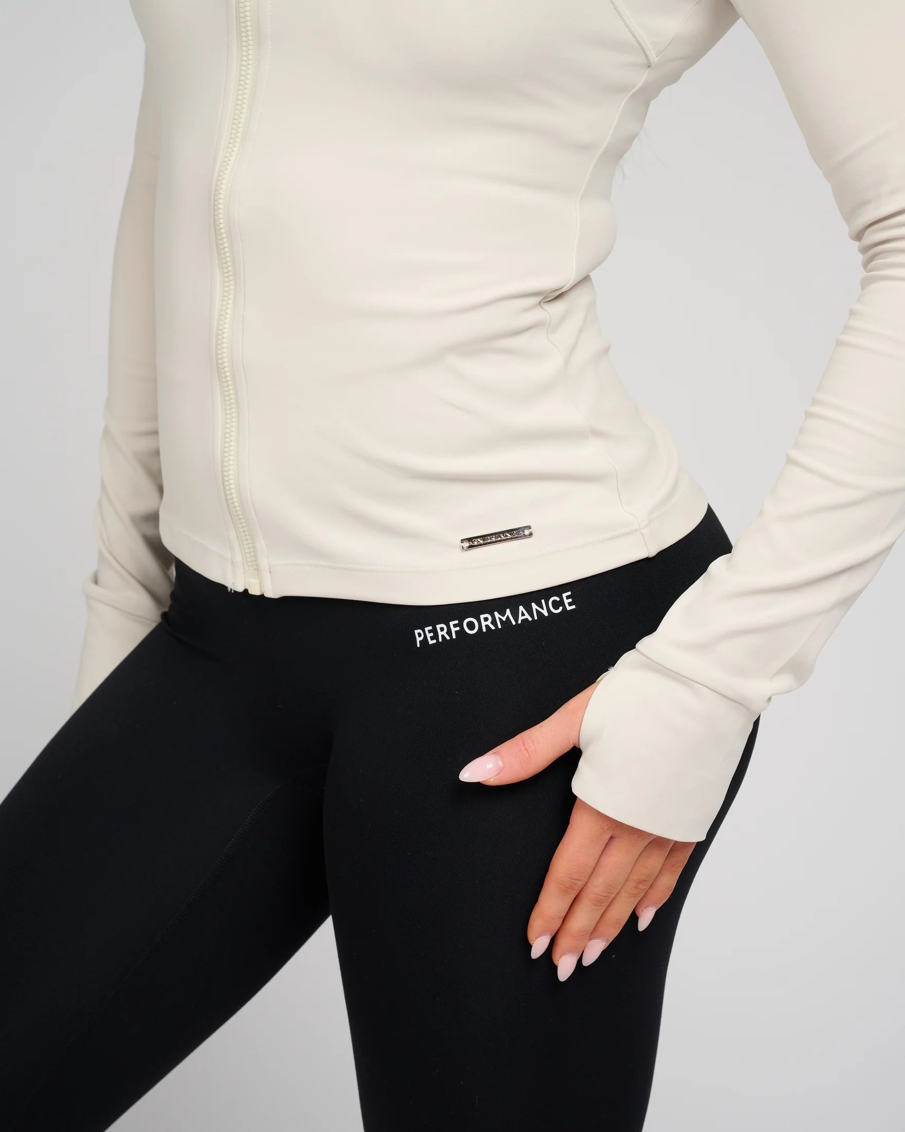 RX Performance Helen Zip Longsleeve White RX Performance