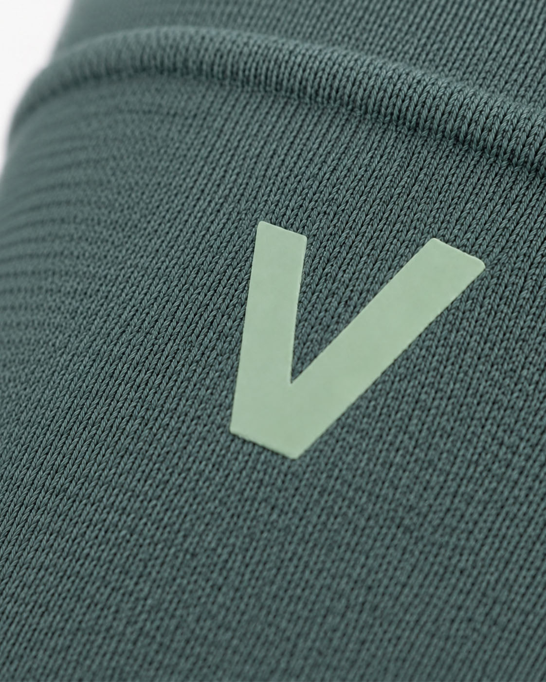 Velites Flow Knee Sleeves Single Layer Pine Green
