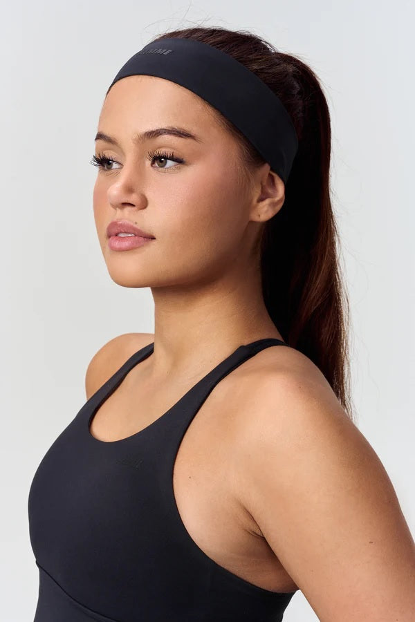 FAMME Headband – Svart träningspannband FAMME