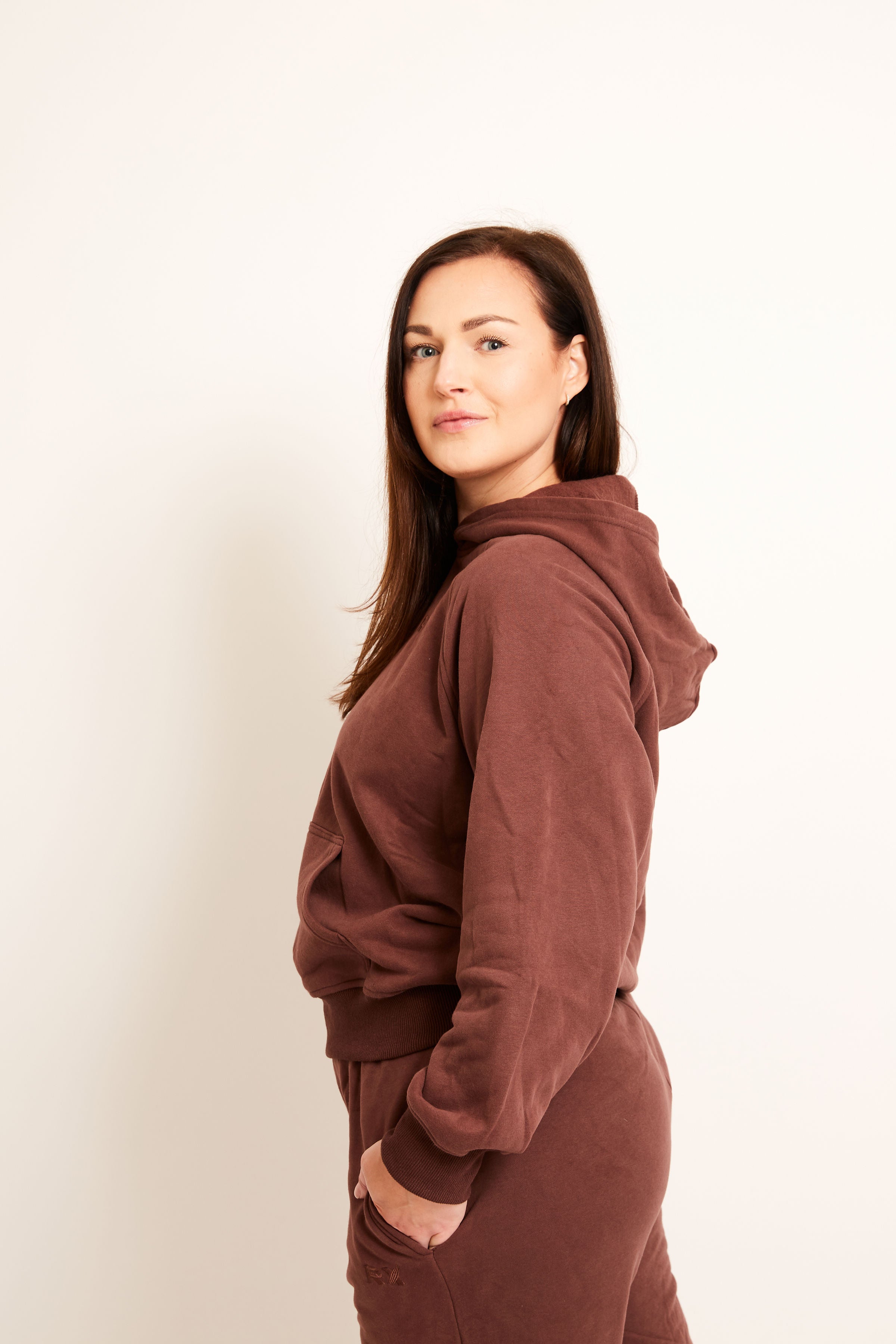 RX Performance Helen Off-duty Hoodie Vintage Brown