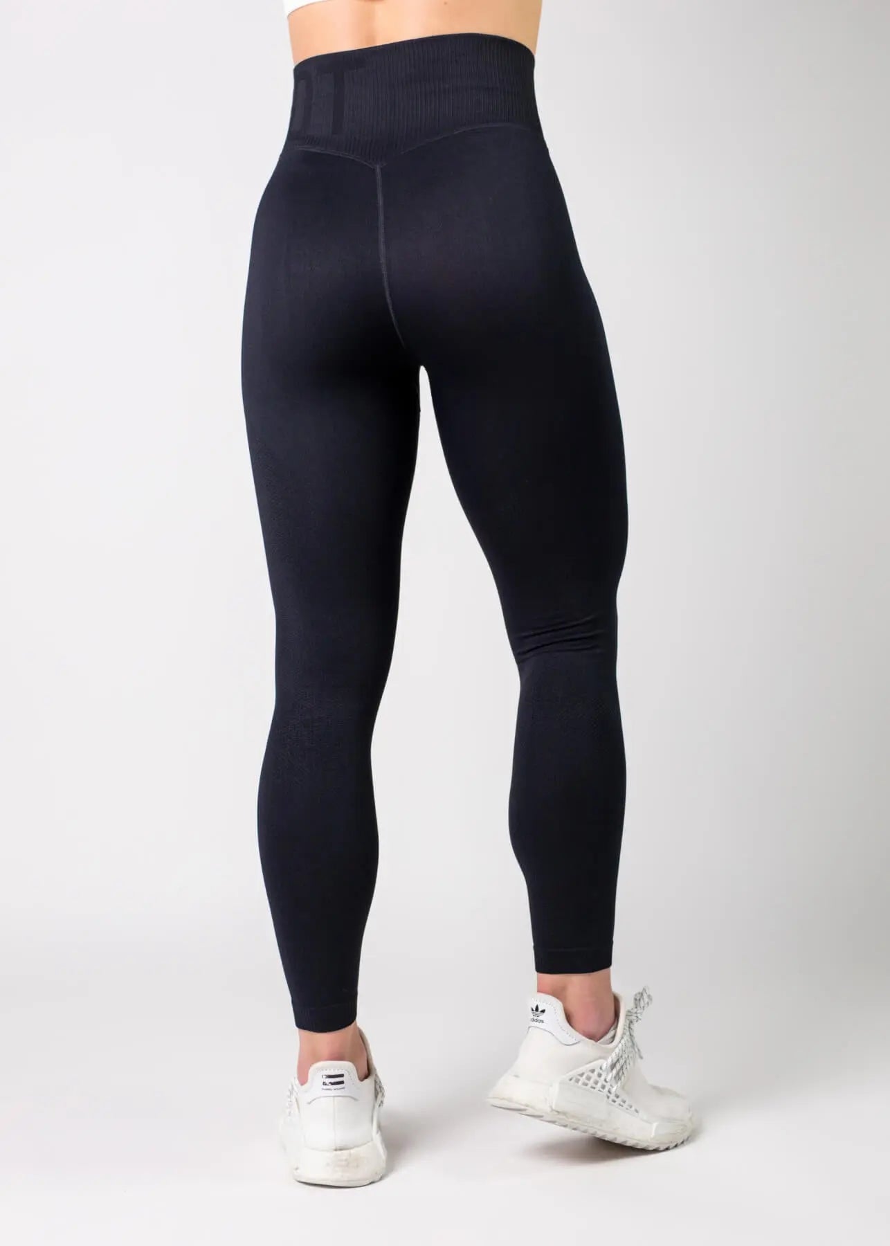 Wendt Washed Seamless Tights Svart Wendt