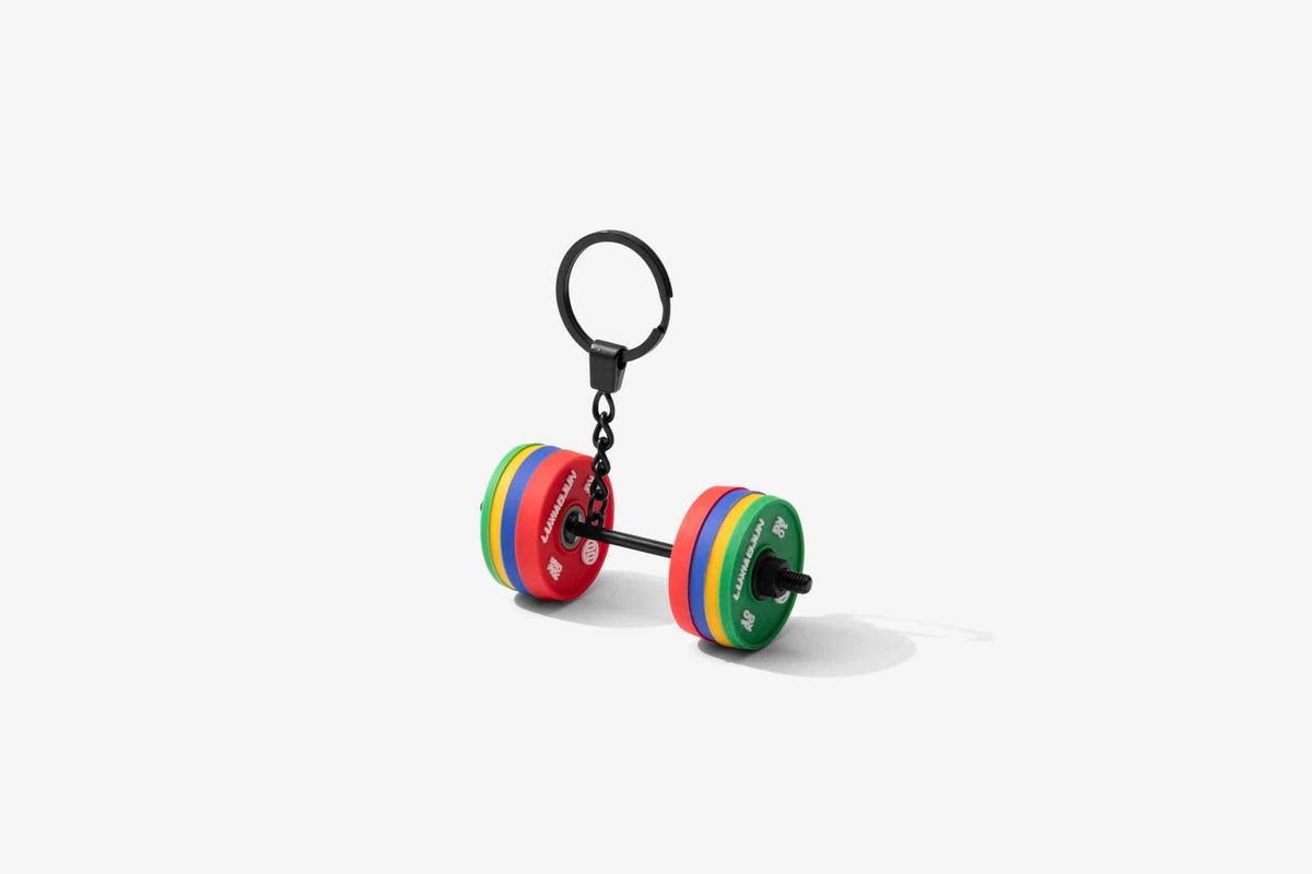 LUXIAOJUN Mini-barbell Keychain