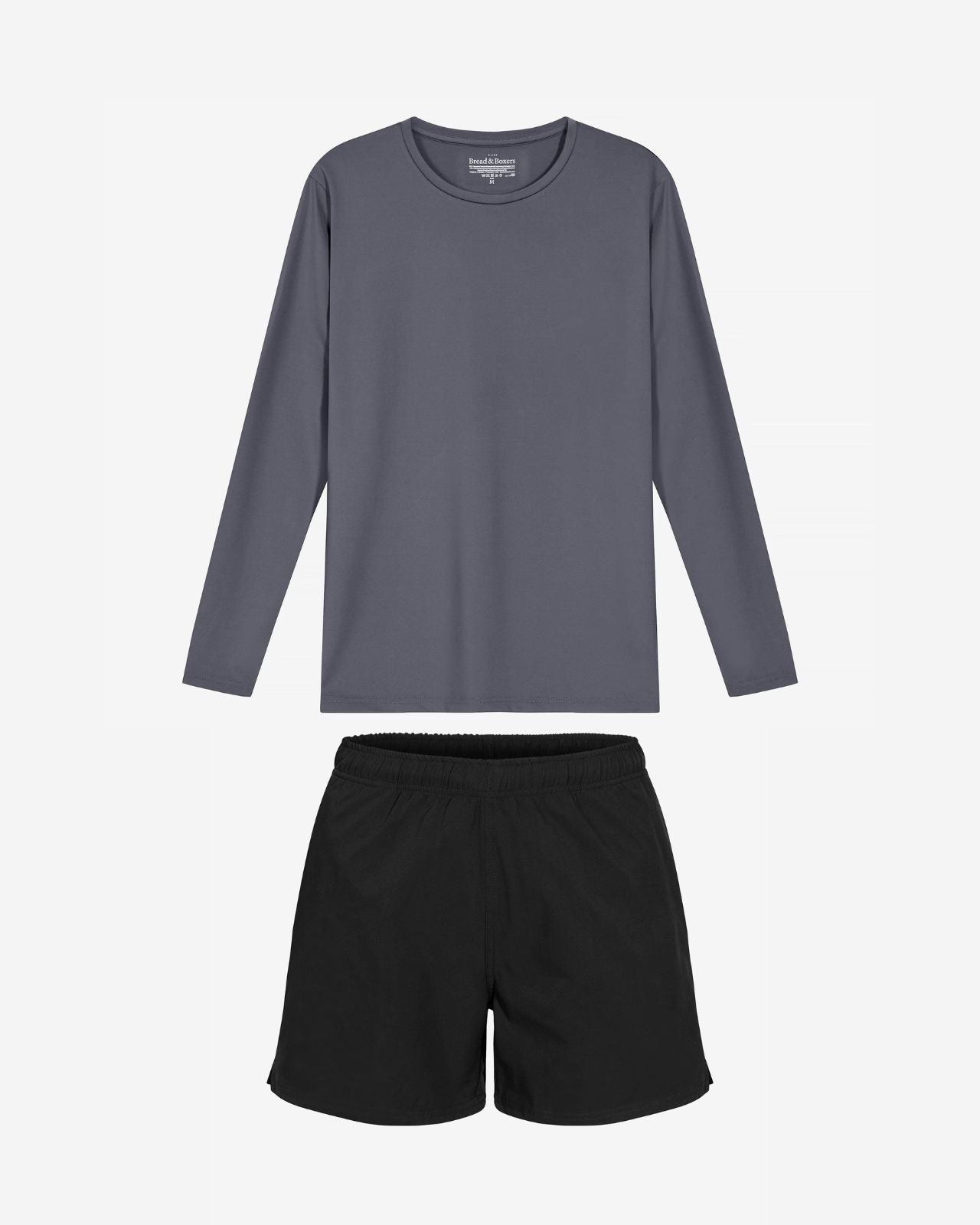 Bread & Boxers Träningspaket Herr – Long Sleeve & Shorts