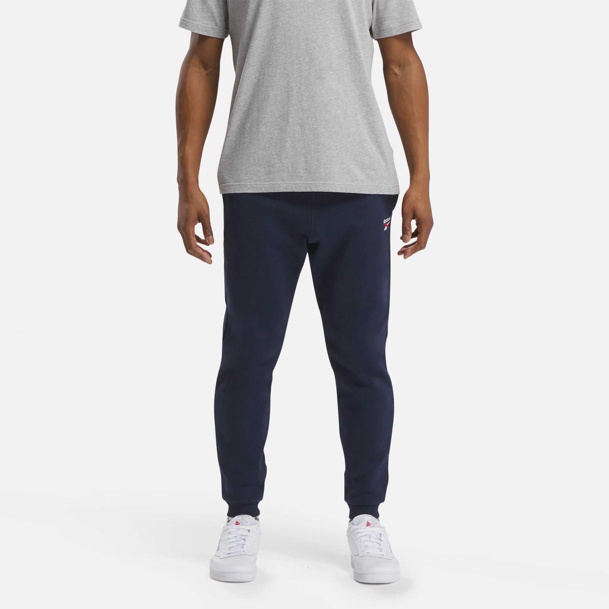 Reebok Identity Small Logo Fleece Jogger Navy