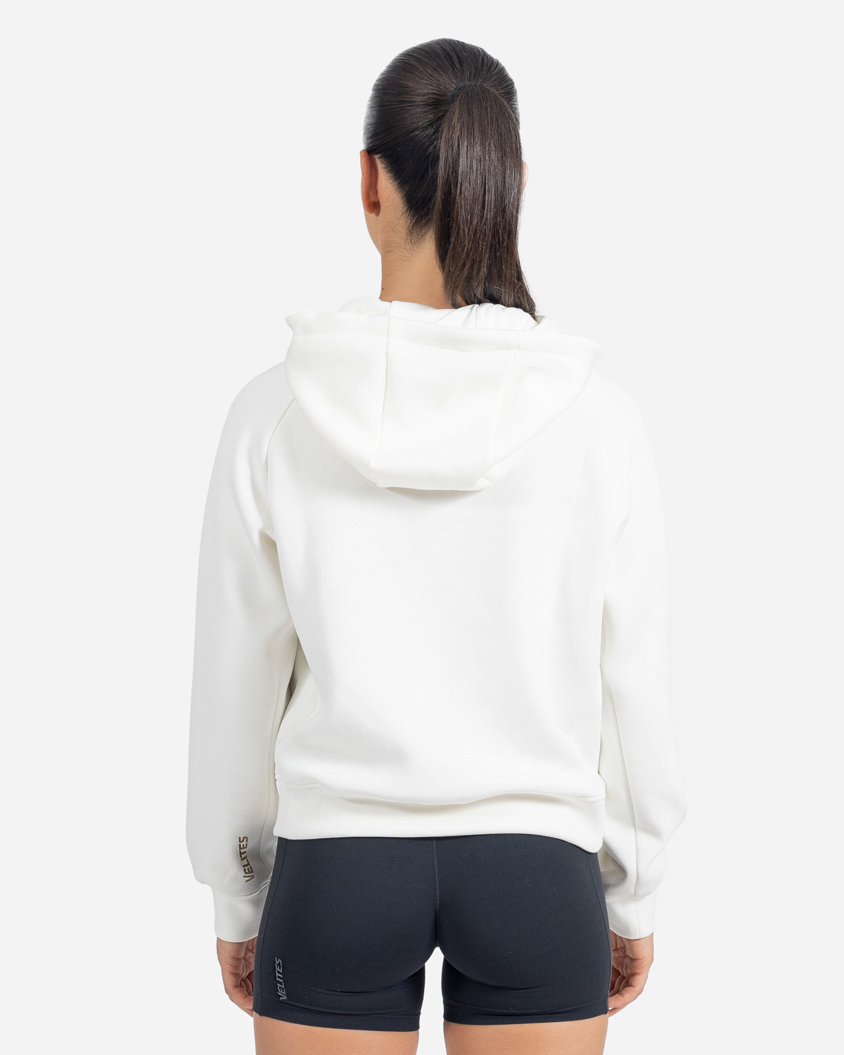 Velites CrossFit® Crop Hoodie Holo Pearl