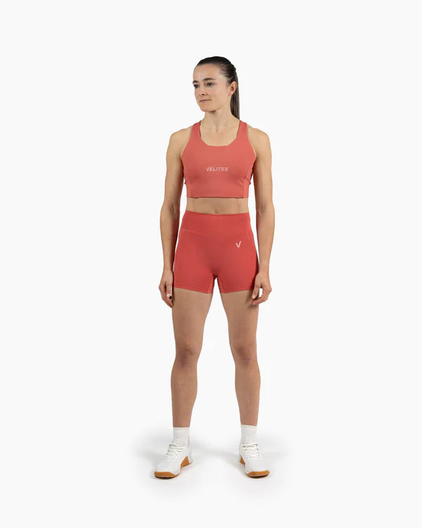 Velites Legging Short Holo Röd
