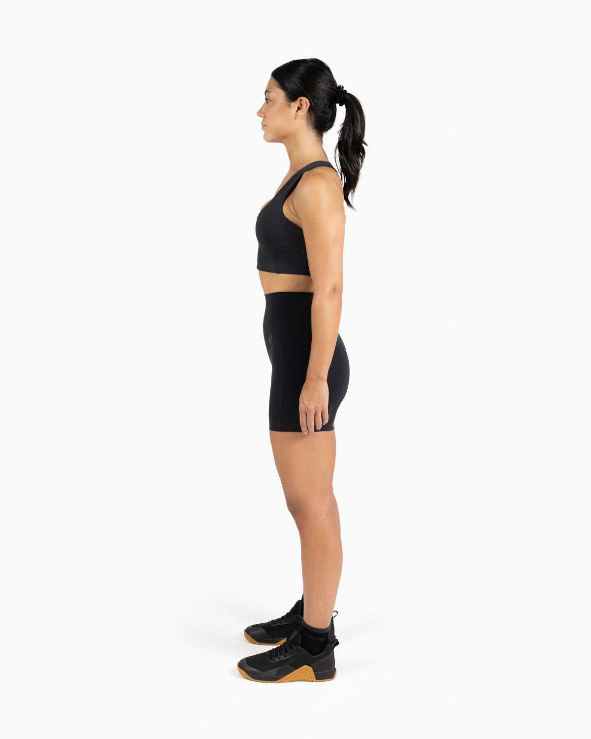 Velites Bra low neck Holo Svart