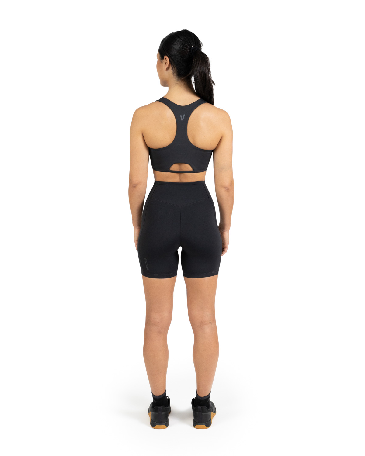 Velites Bra low neck Holo Svart