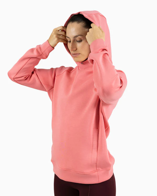 Velites Crop Hoodie Holo Rosa