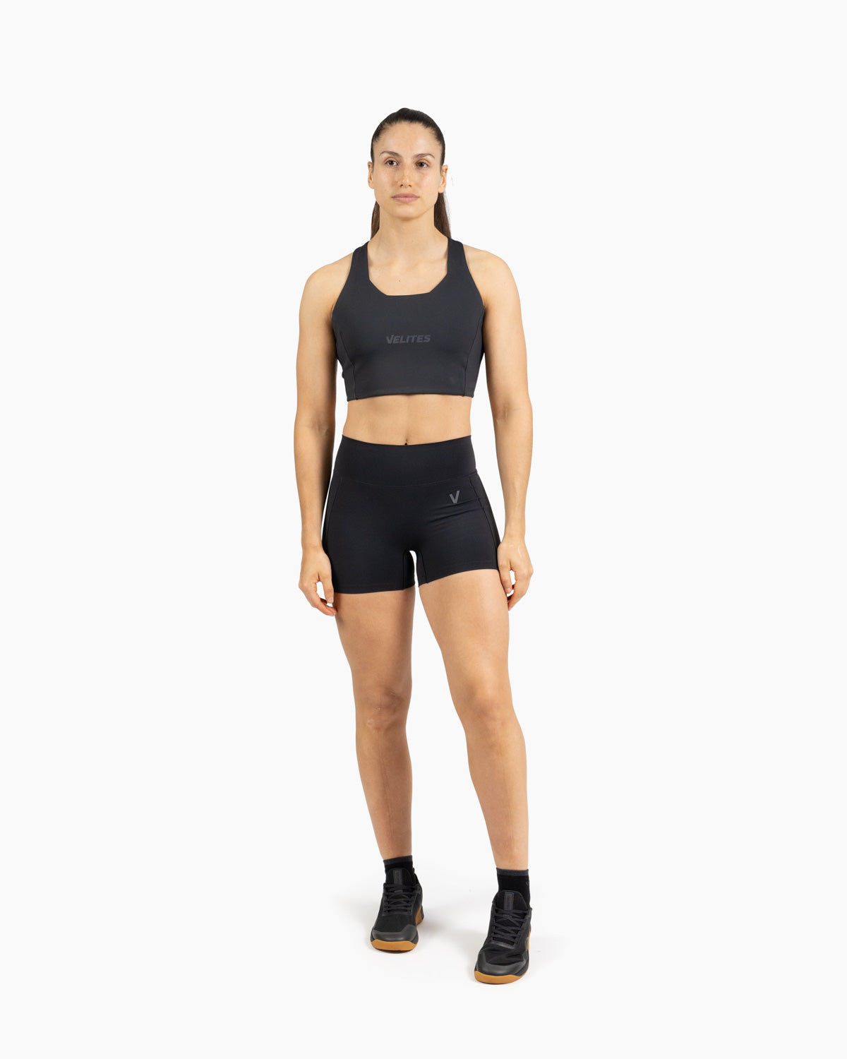 Velites Bra high neck Holo Svart
