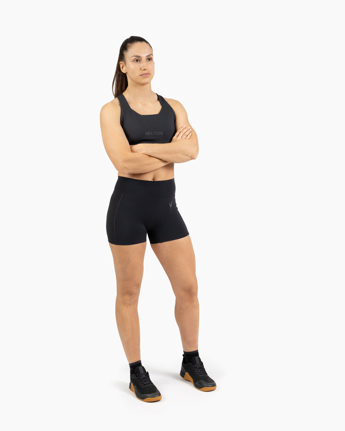 Velites Bra high neck Holo Svart