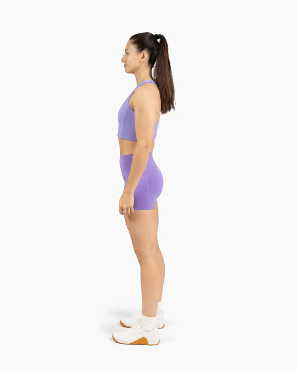 Velites Legging Short Holo Lila