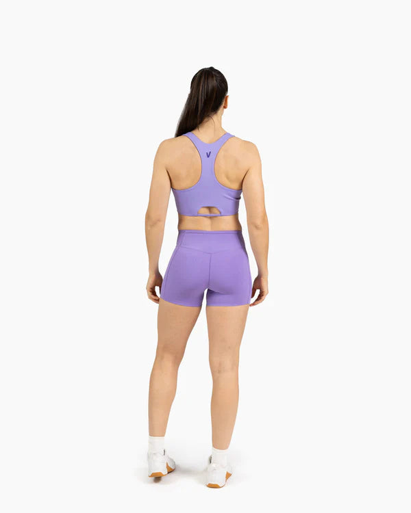 Velites Legging Short Holo Lila
