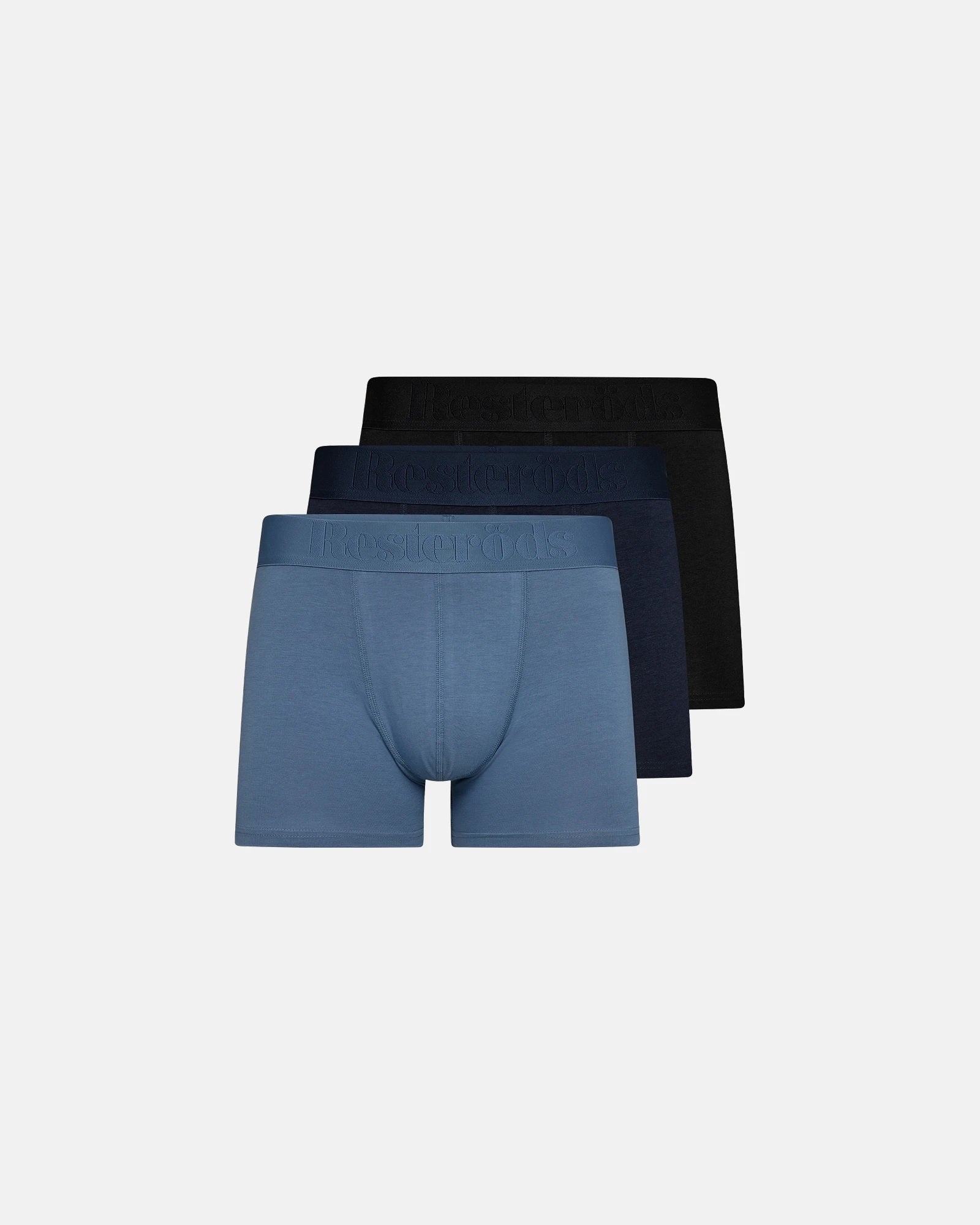 Resteröds Gunnar Bamboo 3-pack - Boxershorts Multicolour Resteröds