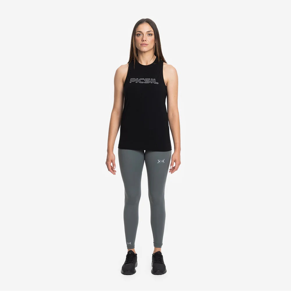 Picsil Tank t -shirt straps Svart Picsil