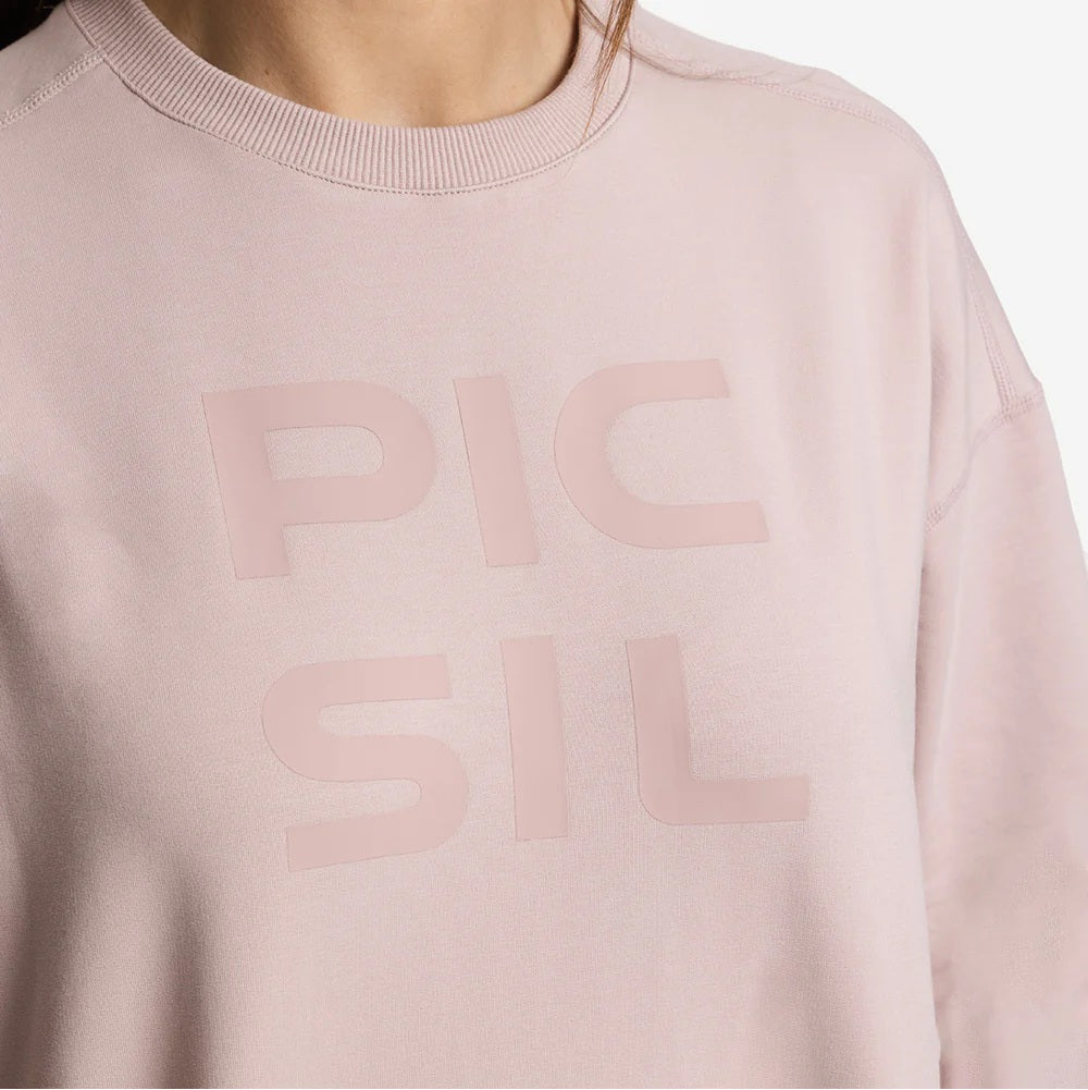 Picsil Jersey Stretch Woman Sweatshirt Rosa Picsil