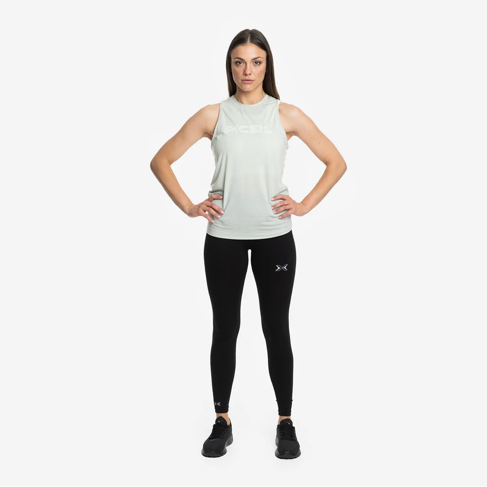 Picsil Tank t -shirt straps Grön Picsil