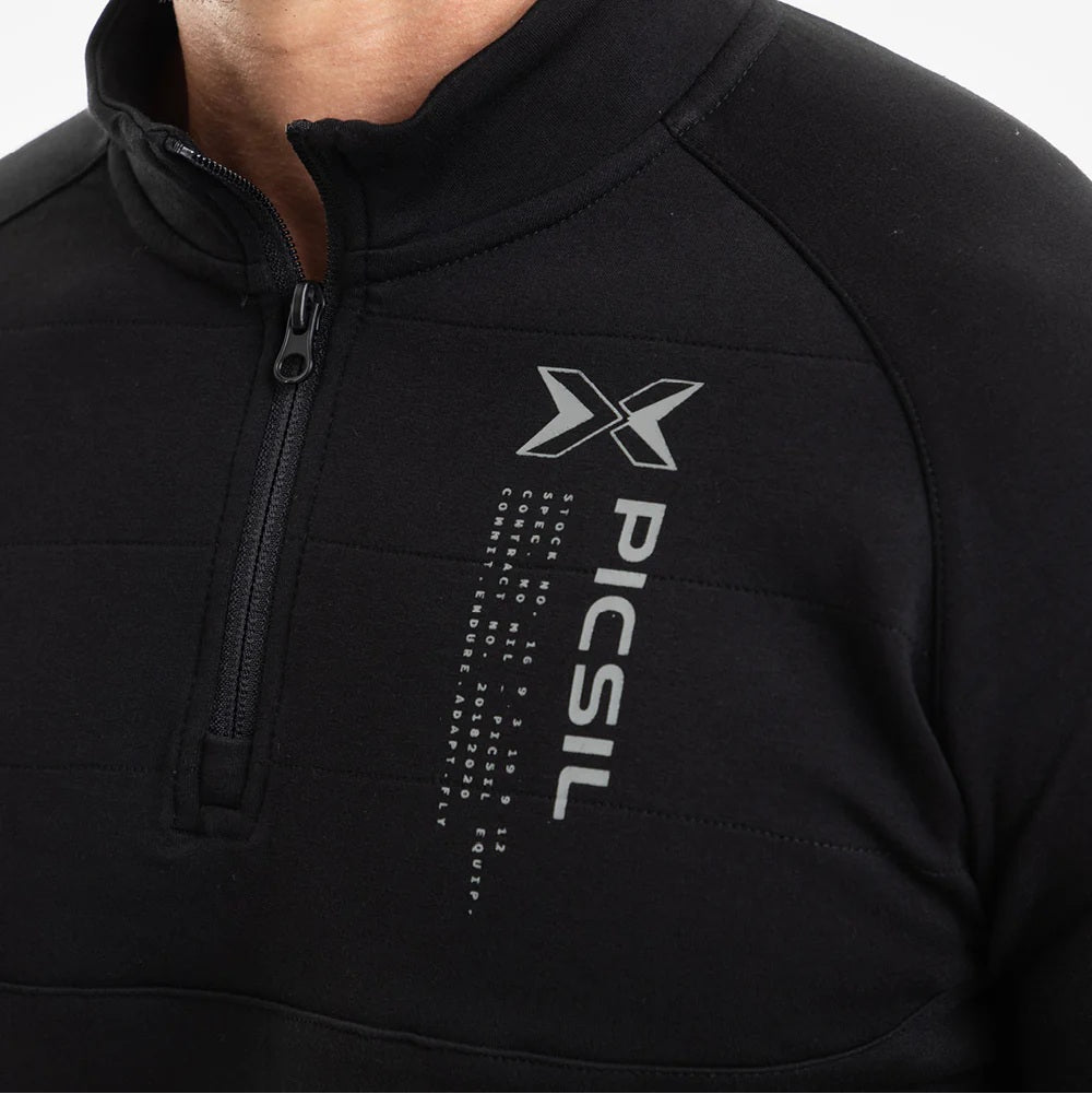 Picsil Chandal Unisex Urban sweatshirt Premium Svart Picsil