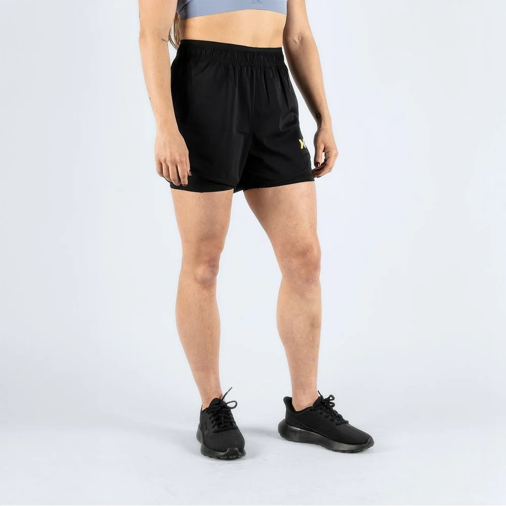 Picsil Short 2-i-1 damer Svart Picsil