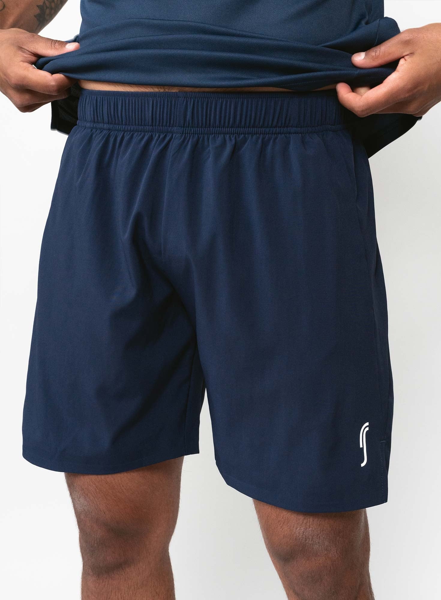 RS Men's Performance Shorts Navy RS
