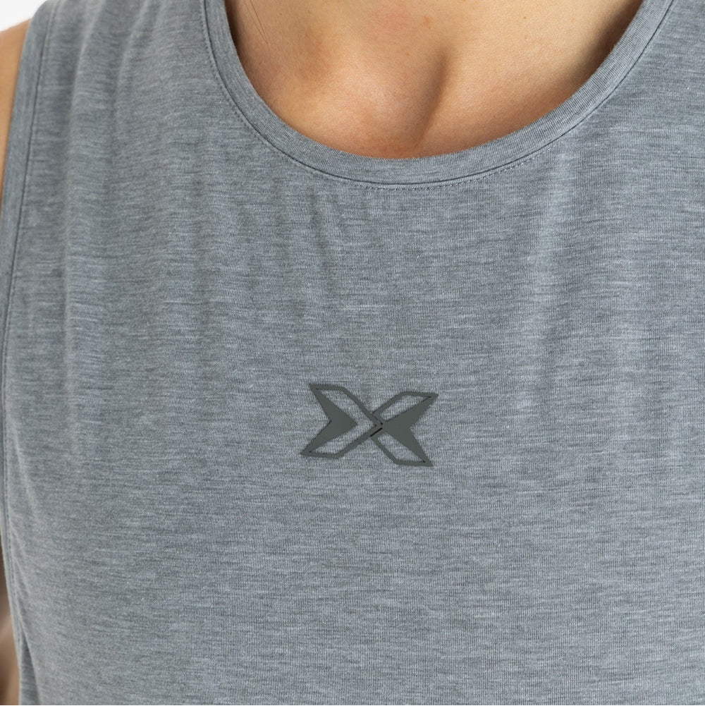 Picsil T-shirt Premium Sleeveless woman Grå Picsil