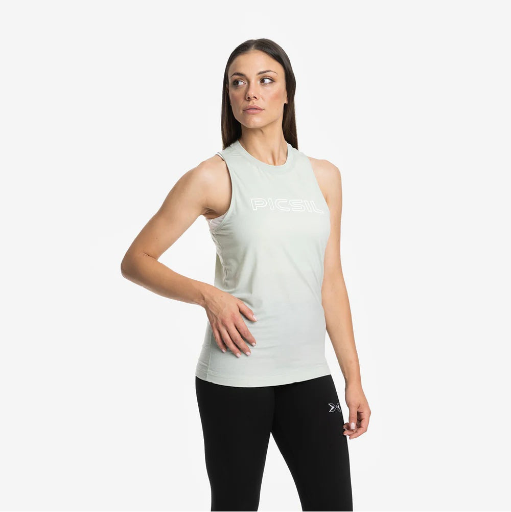 Picsil Tank t -shirt straps Grön Picsil
