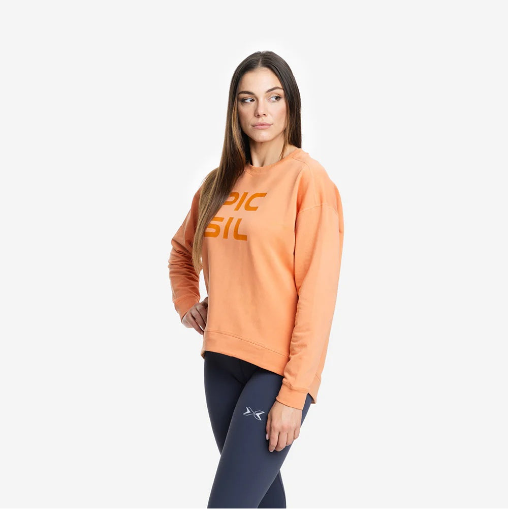 Picsil Jersey Stretch Woman Sweatshirt Amber Picsil