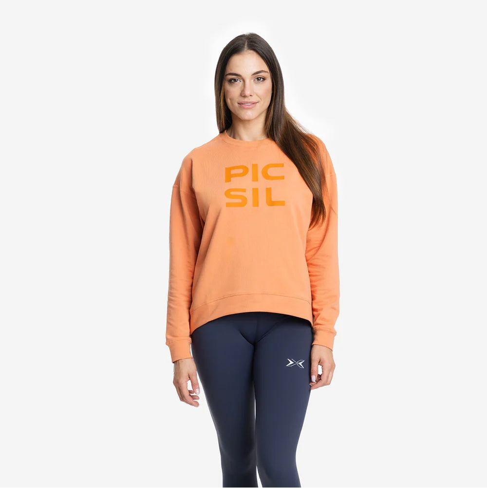 Picsil Jersey Stretch Woman Sweatshirt Amber Picsil