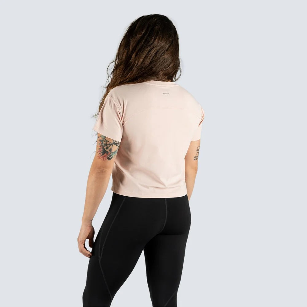 Picsil Tech Move Crop Top Rosa Picsil