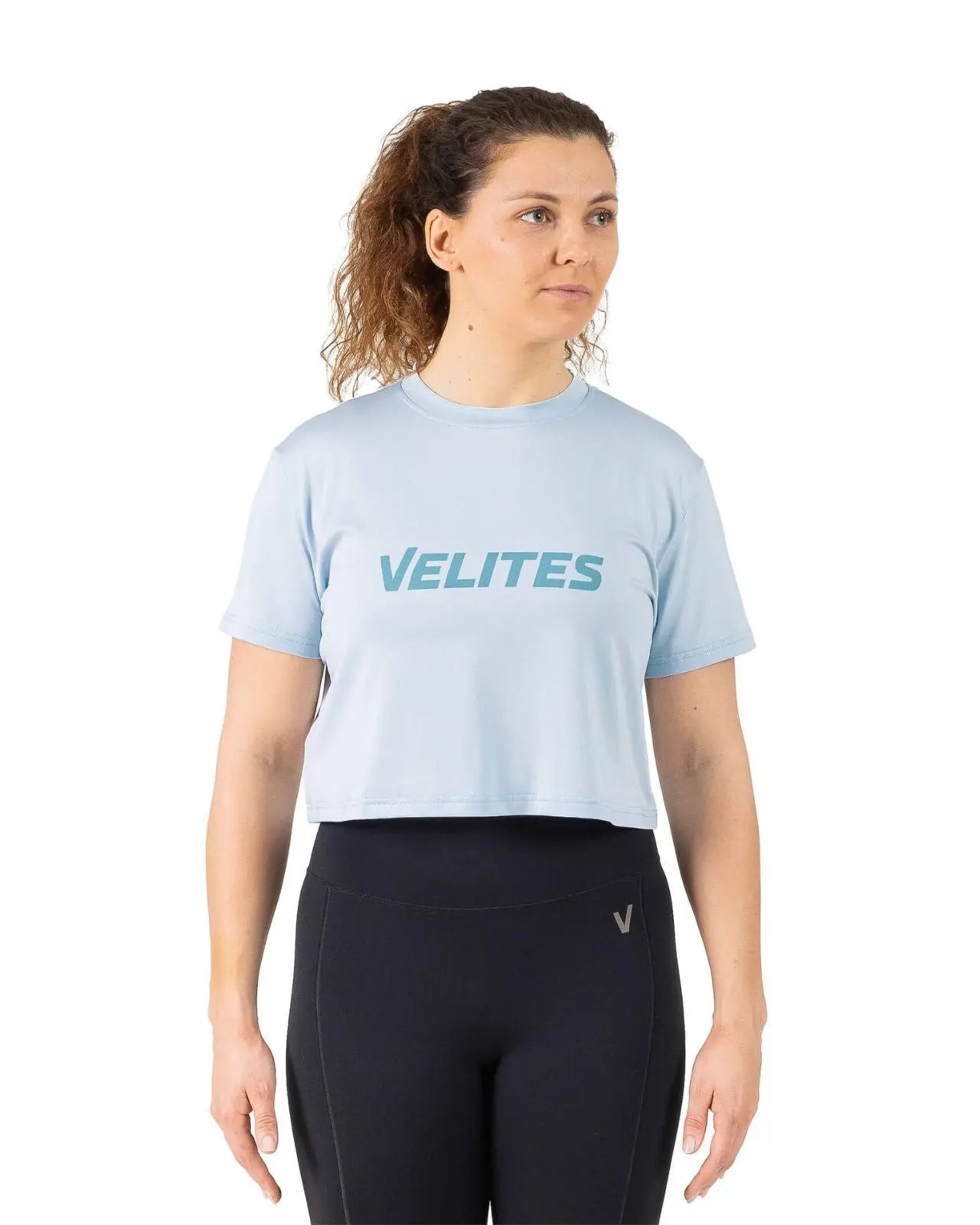 Velites Crop Holo spring Blå Velites