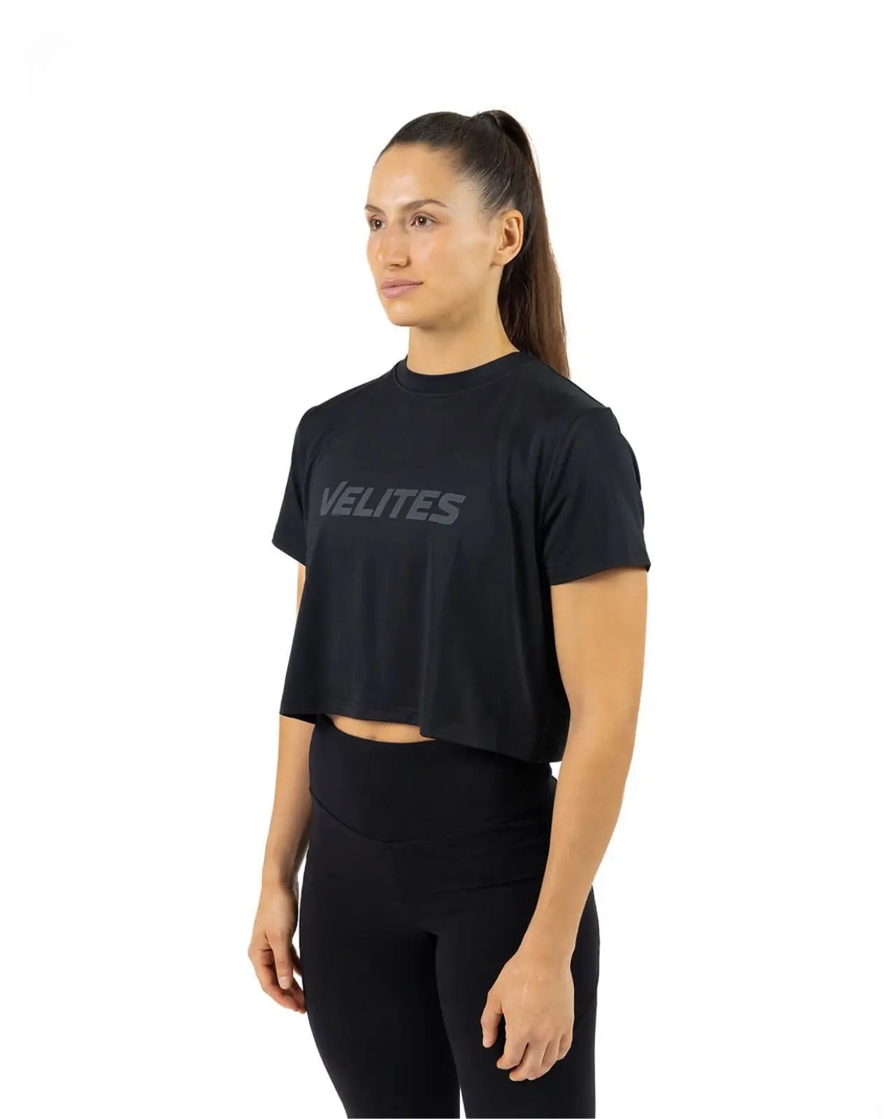 Velites Crop Holo Basics Svart Velites