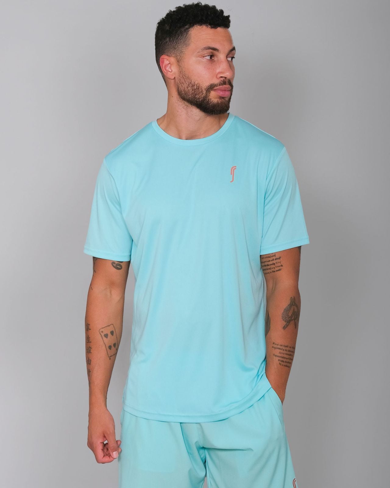 RS Men's Performance Tee Turkos RS