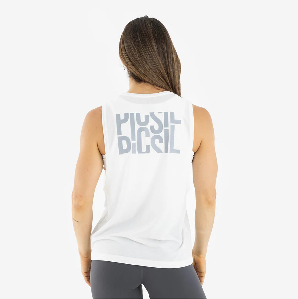 Picsil T-shirt Premium Sleeveless woman Vit Picsil