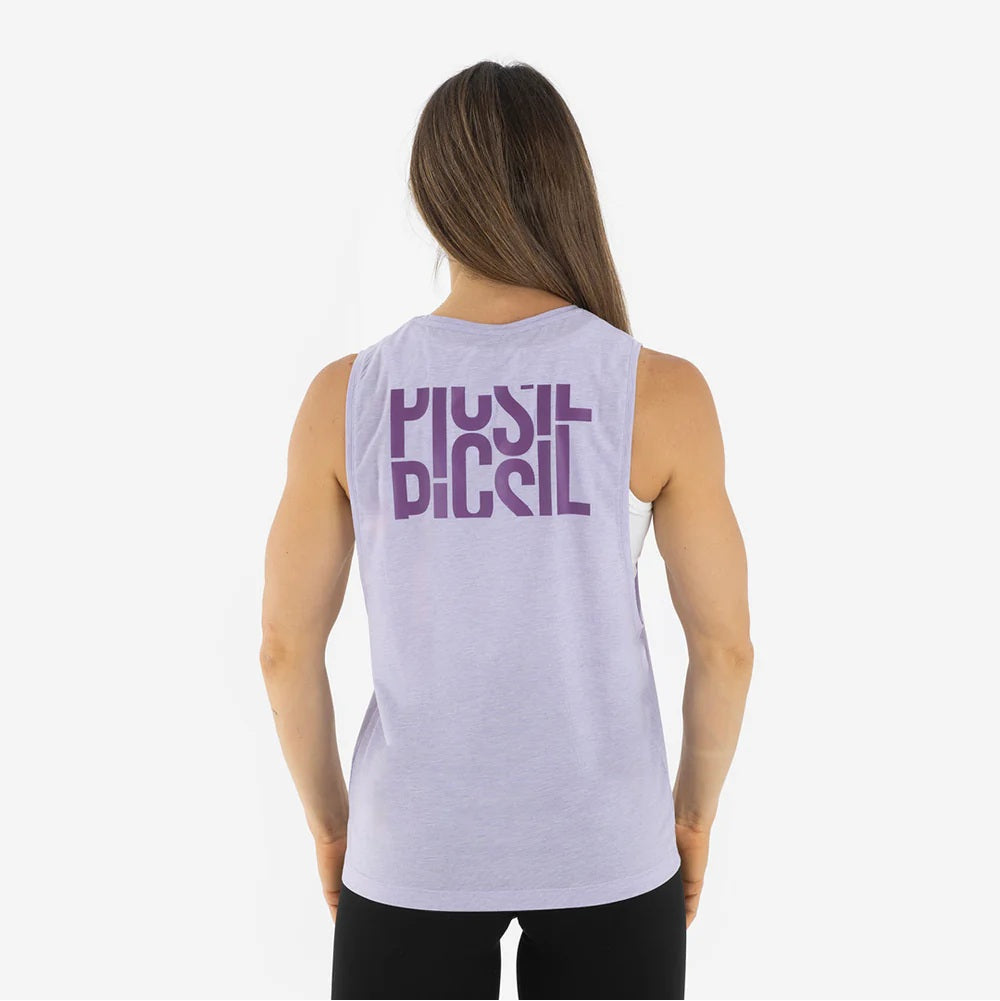 Picsil T-shirt Premium Sleeveless woman Lila Picsil
