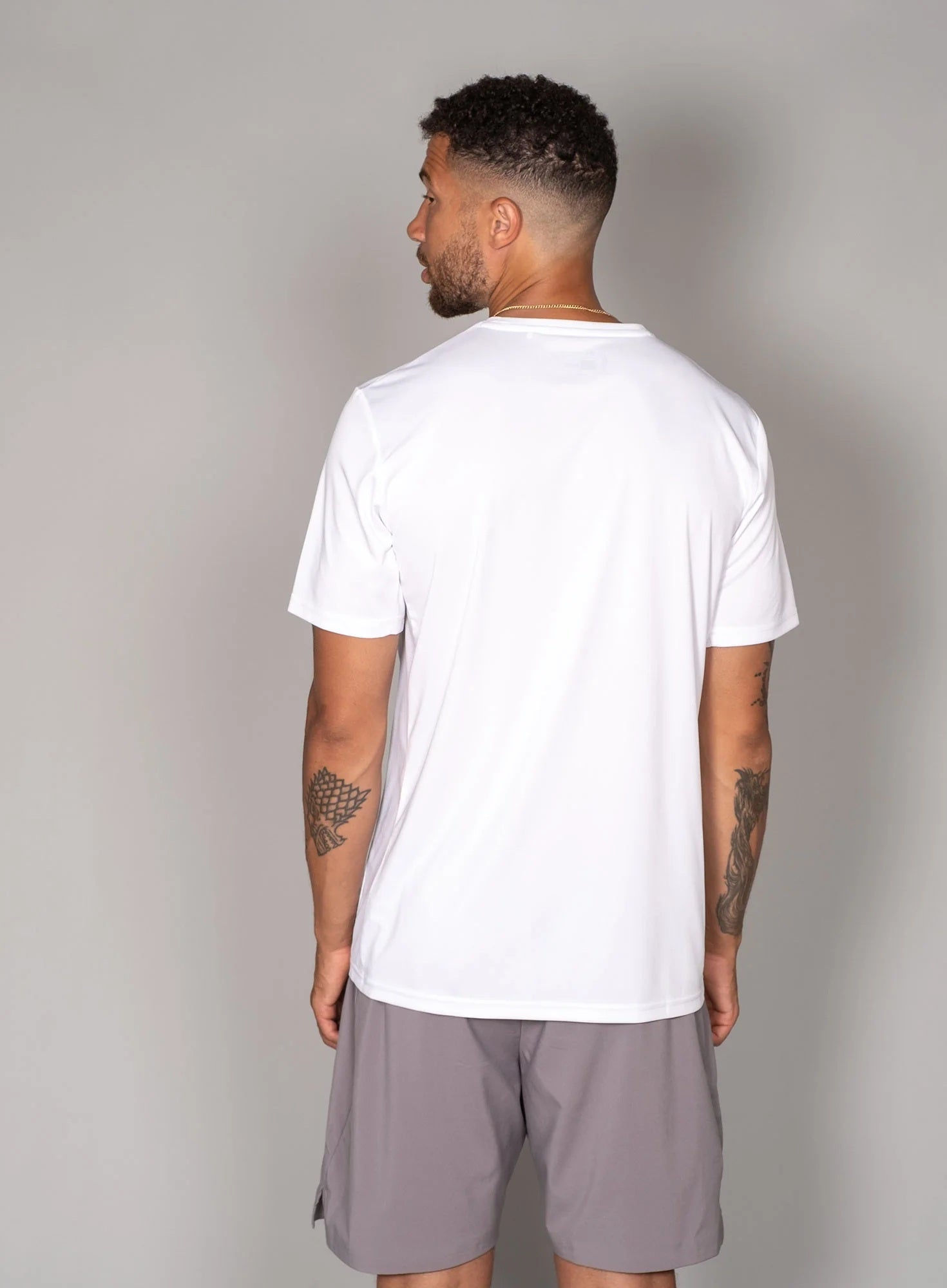 RS Men's Performance Tee - Side Mesh Vit RS