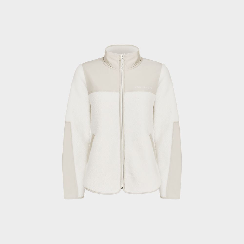 RÖHNISCH Phoebe Pile Jacket, Peyote Beige Röhnisch