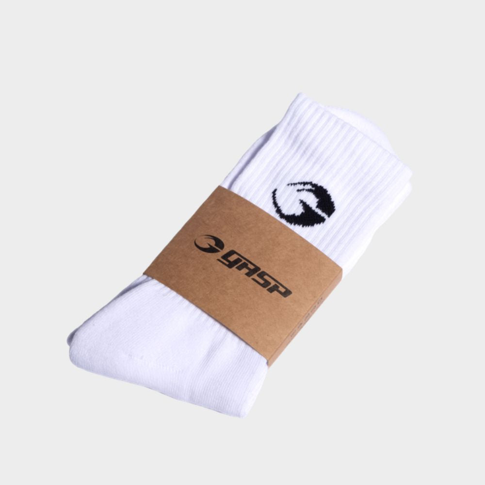 GASP Crew Socks 1-pack Vit Gasp