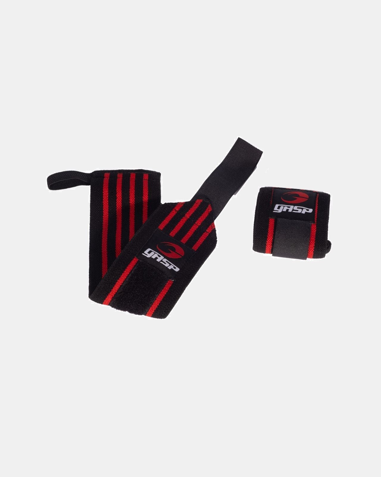 GASP Hardcore Wrist Wraps Svart/Röd Gasp