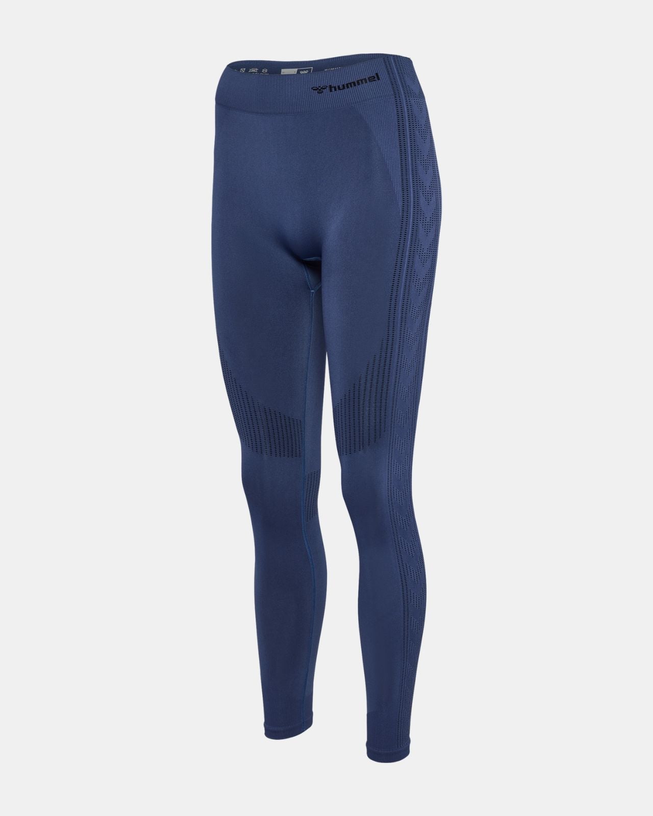 Hmlmt Shaping Seamless MW Tights Blue Indigo